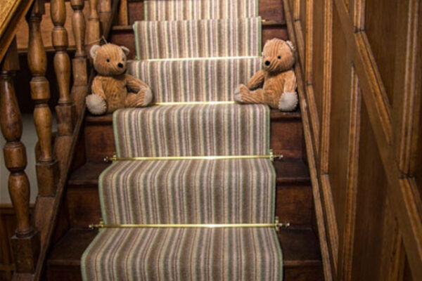 Broadstairs Carpets | carpeted stairs with teddies